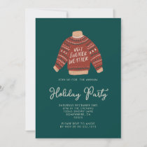 UGLY SWEATER PARTY INVITE