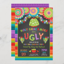 Ugly Sweater Party Invite  Fiesta Holy Guacamole