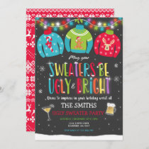 Ugly Sweater Party Invite Ugly And Bright Sweater