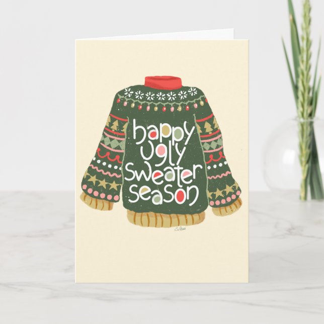 Ugly Sweater Season Card (Front)