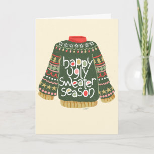 Ugly Sweater Season Card