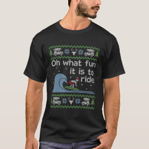 Ugly Sweater Surfer Surfing Surf Funny For Christm