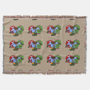 Ugly Sweater Throw Blanket
