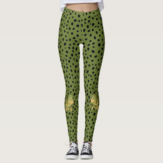 Ugly Troll  Stainless   Leggings (Front)