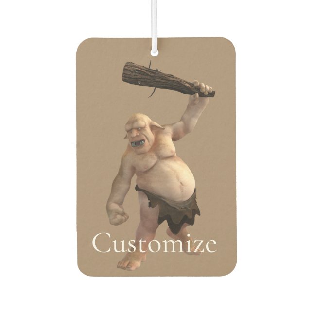 Ugly Troll Thunder_Cove Air Freshener (Front)