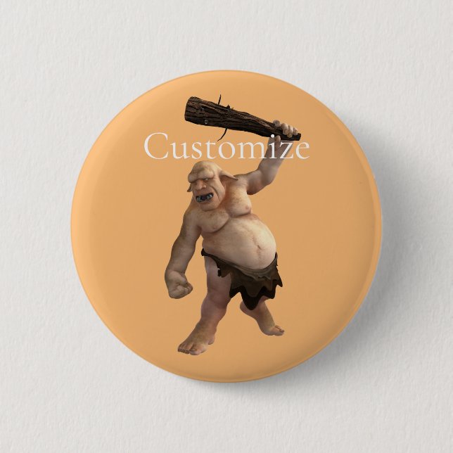 Ugly Troll Thunder_Cove Button (Front)