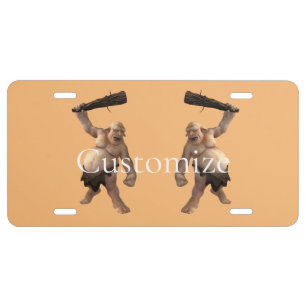 Ugly Troll Thunder_Cove License Plate