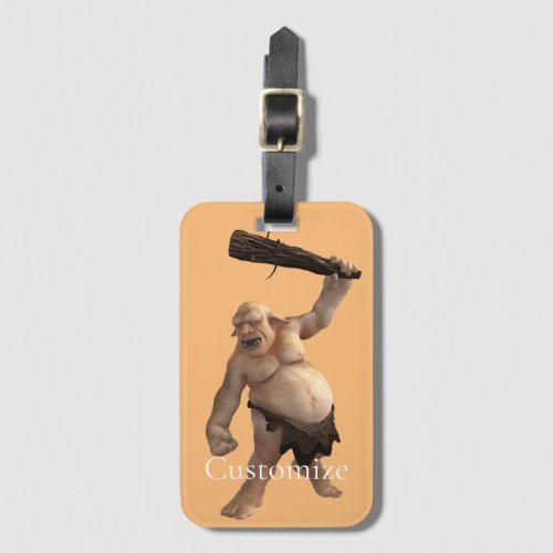 Ugly Troll Thunder_Cove Luggage Tag