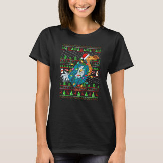 Ugly Xmas Sweater Style Lighting Dodo Bird Christm