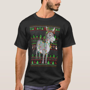 Ugly Xmas Sweater Style Lighting Mule Christmas
