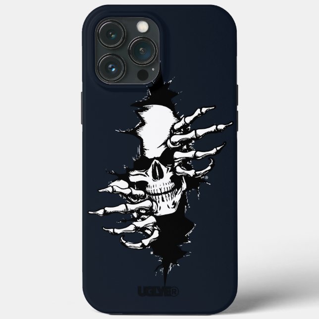 UGLYE® Skeleton of Death Breaks Through Case-Mate iPhone Case (Back)