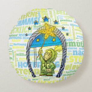Ugo - Lucky Star /  Round Pillow
