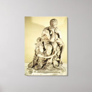 Ugolino and his Sons Canvas Print