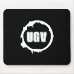 UGV white logo Mouse Pad