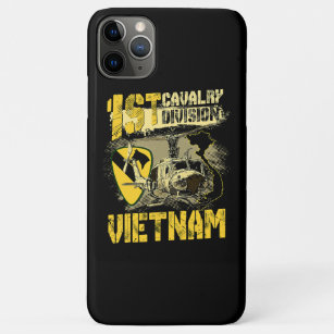 Uh1 Huey Helicopter 1st Cavalry Division Vietnam V iPhone 11 Pro Max Case