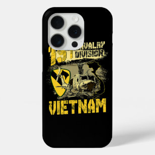 Uh1 Huey Helicopter 1st Cavalry Division Vietnam V iPhone 15 Pro Case