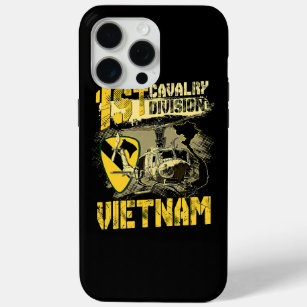Uh1 Huey Helicopter 1st Cavalry Division Vietnam V iPhone 15 Pro Max Case