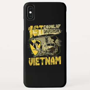 Uh1 Huey Helicopter 1st Cavalry Division Vietnam V iPhone XS Max Case