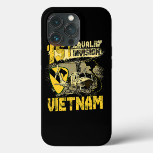 Uh1 Huey Helicopter 1st Cavalry Division Vietnam V iPhone 13 Pro Case