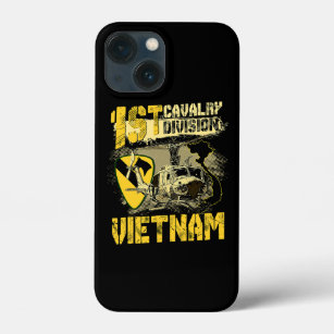 Uh1 Huey Helicopter 1st Cavalry Division Vietnam V iPhone 13 Mini Case