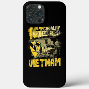 Uh1 Huey Helicopter 1st Cavalry Division Vietnam V iPhone 13 Pro Max Case