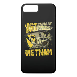 Uh1 Huey Helicopter 1st Cavalry Division Vietnam V iPhone 8 Plus/7 Plus Case