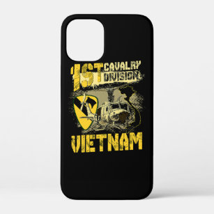 Uh1 Huey Helicopter 1st Cavalry Division Vietnam V iPhone 12 Mini Case