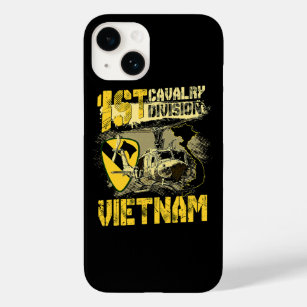 Uh1 Huey Helicopter 1st Cavalry Division Vietnam V Case-Mate iPhone 14 Case