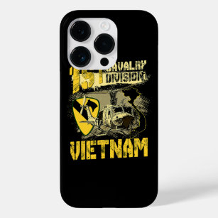Uh1 Huey Helicopter 1st Cavalry Division Vietnam V Case-Mate iPhone 14 Pro Case