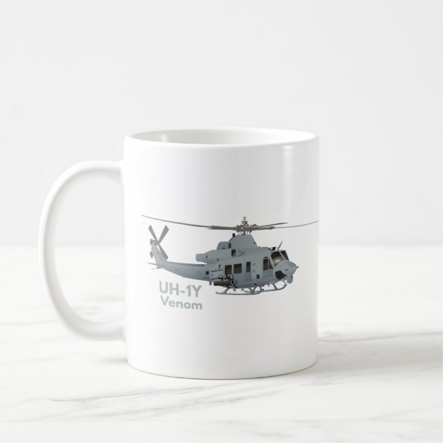 UH-1 Helicopter Coffee Mug (Left)
