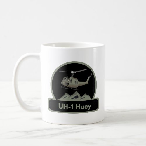 UH_1 Huey Helicopter Coffee Mug