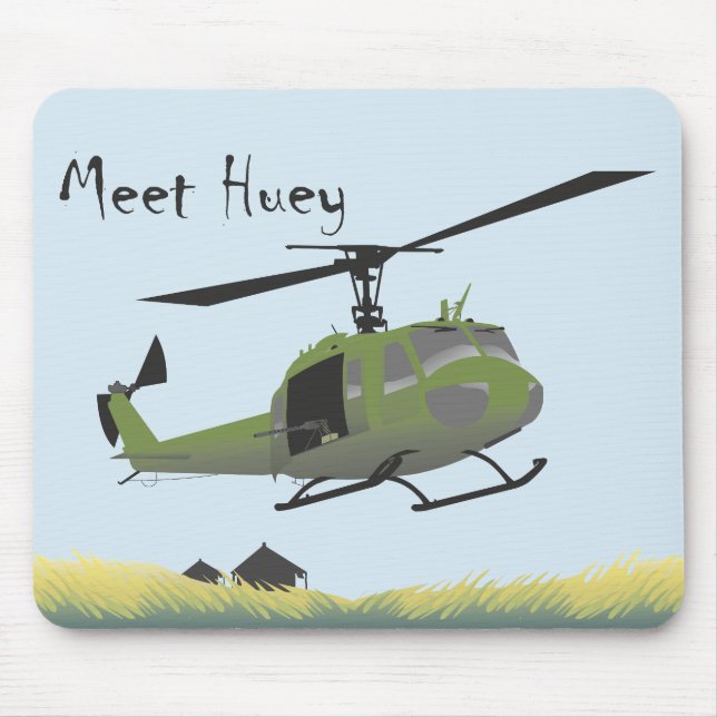 UH-1 Huey Military Mouse Pad (Front)