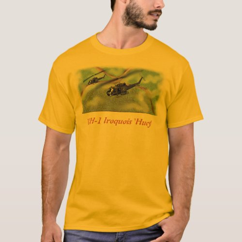 UH_1 Iroquois Huey Helicopter T_Shirt