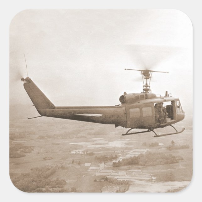 UH-1 Slick over Nam sticker (Front)