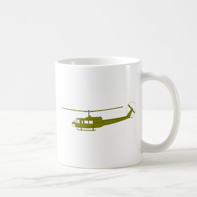 UH-1H 'Huey' Utility Helicopter Coffee Mug (Right)