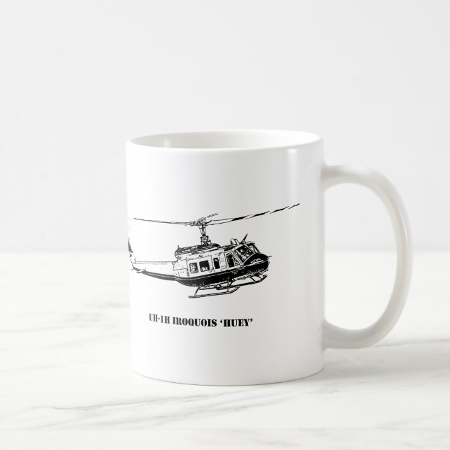 UH-1H Iroquois Helicopter Coffee Mug (Right)