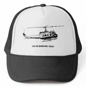 UH-1H Iroquois Helicopter Trucker Hat