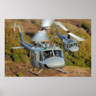 UH-1H Iroquois Poster