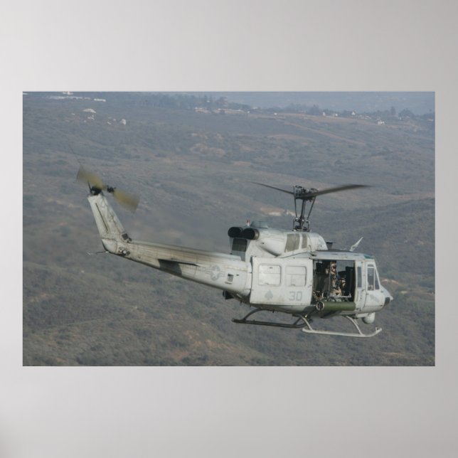UH-1N Huey Poster (Front)