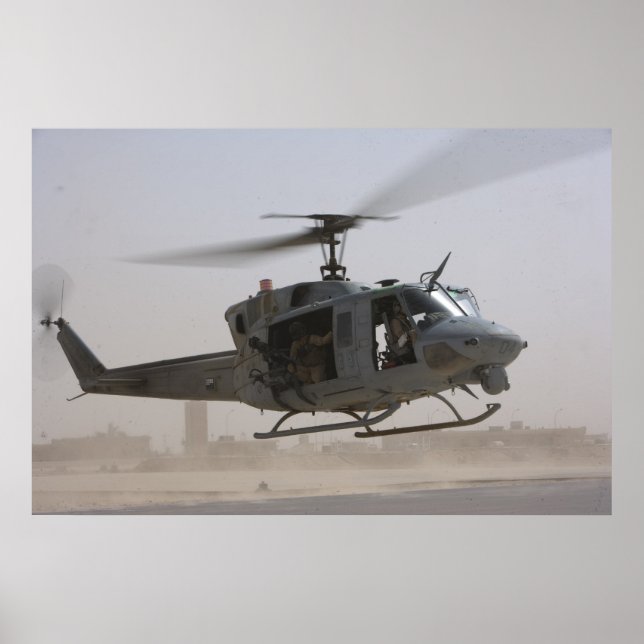 UH-1N Huey Poster (Front)