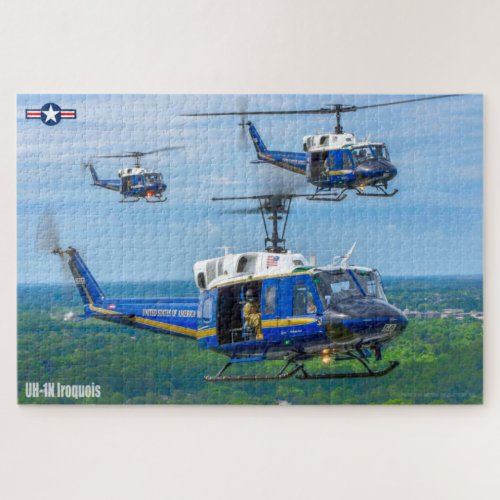 UH_1N IROQUOIS 20x30 INCH Jigsaw Puzzle