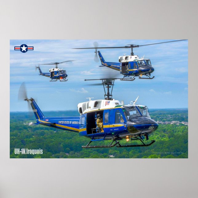 UH-1N IROQUOIS POSTER (Front)