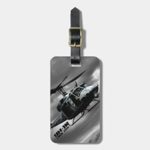 UH-1N Twin Huey Luggage Tag