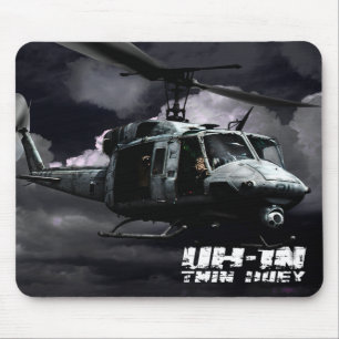 UH-1N Twin Huey Mouse Pad