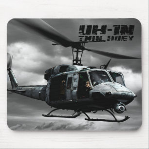 UH-1N Twin Huey Mouse Pad