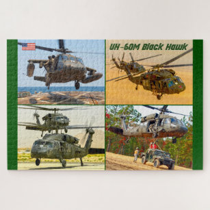 UH-60M BLACK HAWK (20x30 INCH) Jigsaw Puzzle