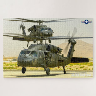 UH-60M BLACK HAWK (20x30 INCH) Jigsaw Puzzle
