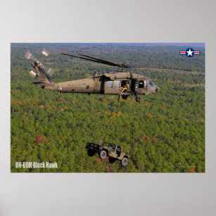 UH-60M BLACK HAWK POSTER