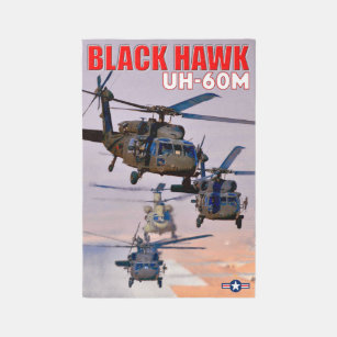 UH-60M BLACK HAWK RUG