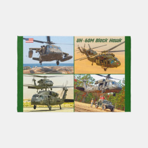 UH-60M BLACK HAWK RUG